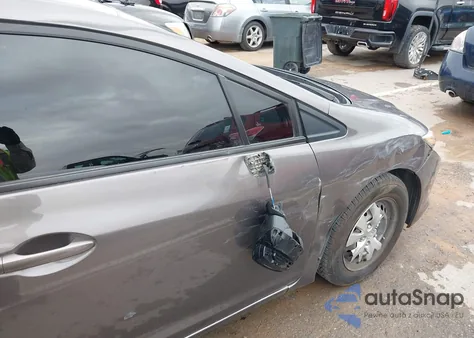 2012 Honda Civic Lx from USA, damaged, VIN 19XFB2F57CE362793